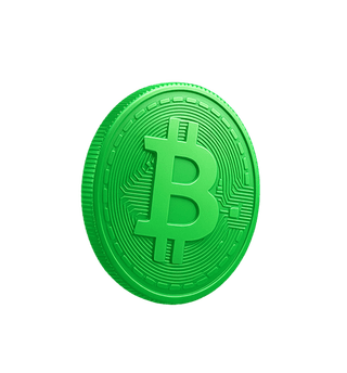 加密貨幣市場分析數據視覺化浮動卡片